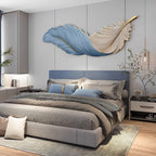 Feather Wall Lamp Modern Luxury Creative LED Art Deco Lamp