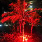 Outdoor RGB Tree Spot Light Waterproof with Remote, Color Landscape Light - Garden Uplighting Spotlight for Yard Patio Wall