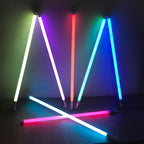 Rechargeable LED Light Stick, 360 Handheld Wireless Tube Light - Portable RGB Atmosphere Photography Fill Light for Car Party