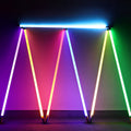 Rechargeable LED Light Stick, 360 Handheld Wireless Tube Light - Portable RGB Atmosphere Photography Fill Light for Car Party