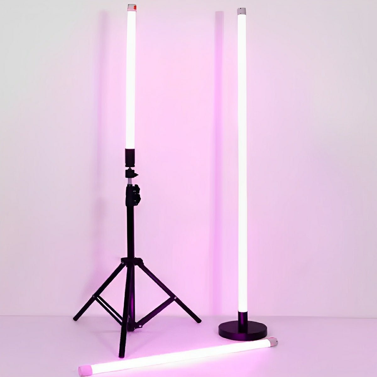 Rechargeable LED Light Stick, 360 Handheld Wireless Tube Light - Portable RGB Atmosphere Photography Fill Light for Car Party