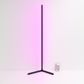 Adjustable Black Floor Lamp with Remote Control and 16 Million Colours 0