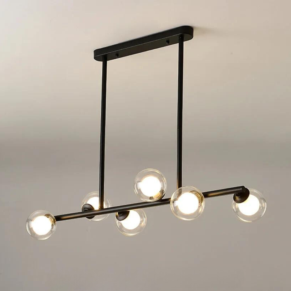 Amara Modern Horizontal Chandelier - Elegant Lighting Fixture for Dining and Living Spaces 13