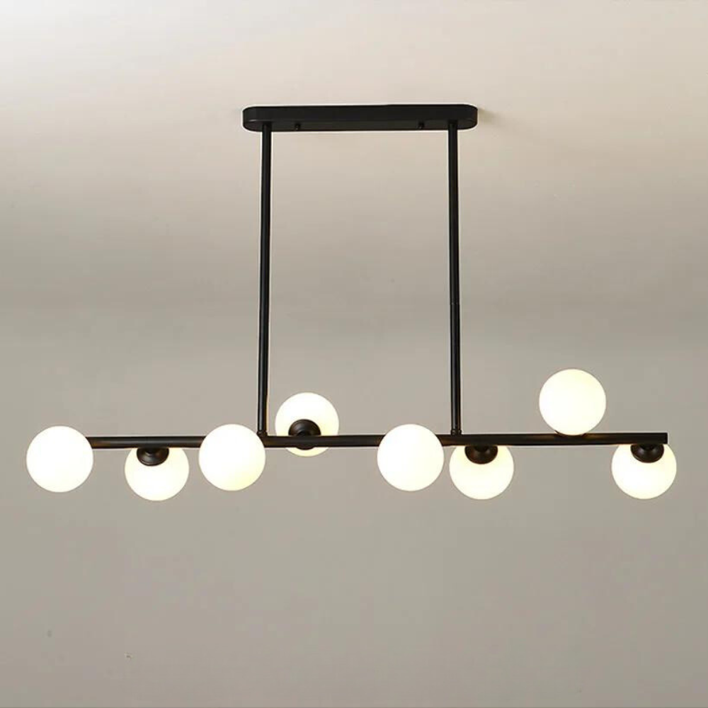 Amara Modern Horizontal Chandelier - Elegant Lighting Fixture for Dining and Living Spaces 9