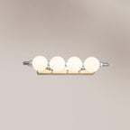 Bathroom Wall Light Fixtures with Vintage Globe Bulbs and Adjustable Temperature 1