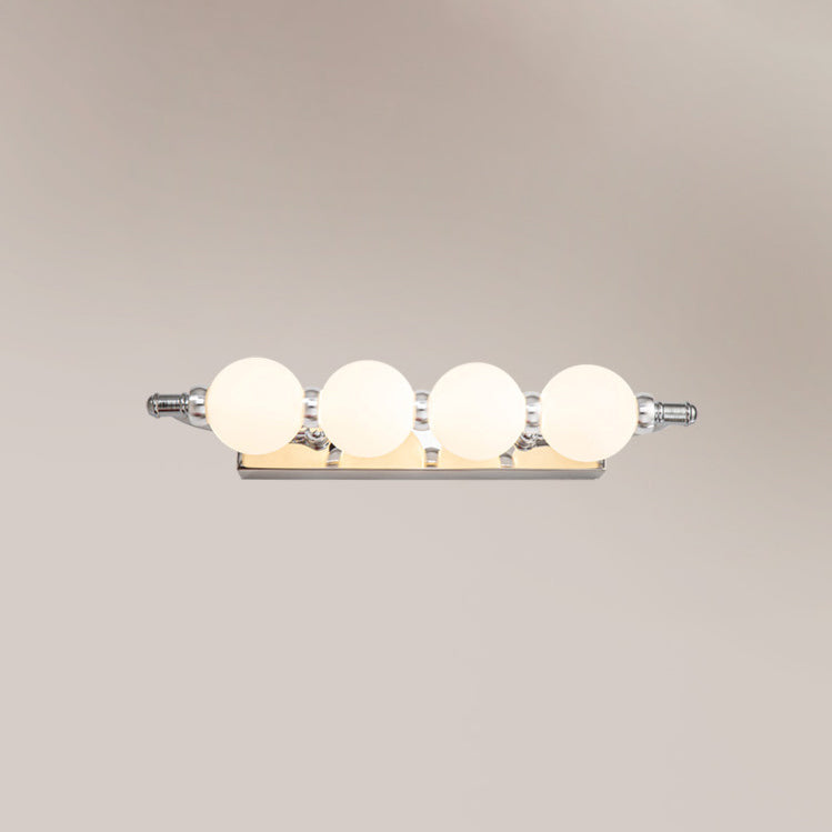 Bathroom Wall Light Fixtures with Vintage Globe Bulbs and Adjustable Temperature 1