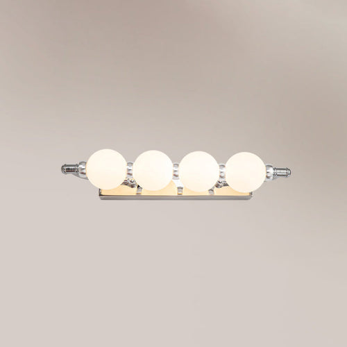 Bathroom Wall Light Fixtures with Vintage Globe Bulbs and Adjustable Temperature 1