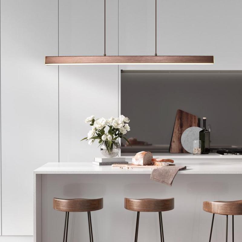 Black Metal LED Pendant Light for Kitchen Island and Dining Room 11