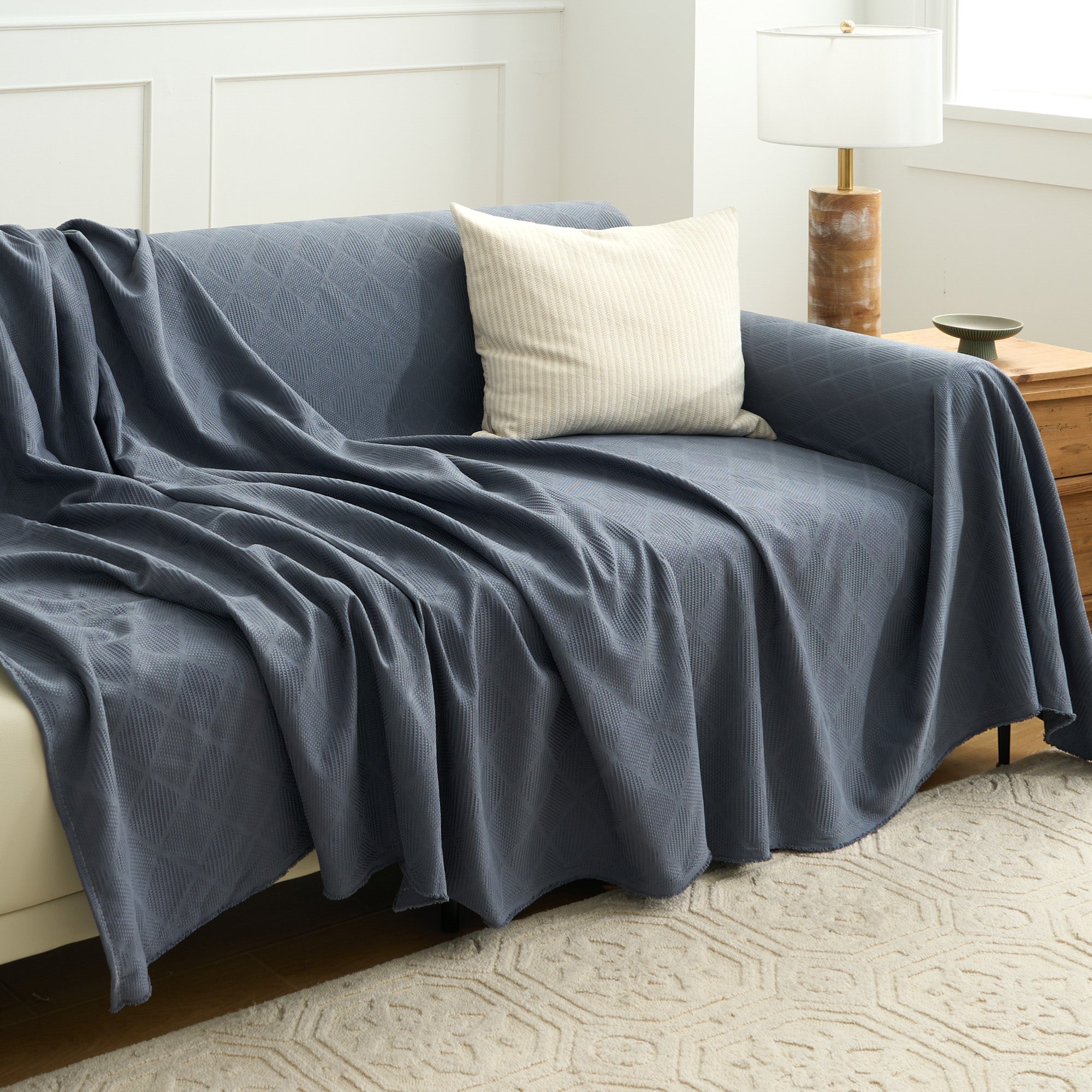 Chenille Sofa Cover - Soft Durable Slipcover for Stylish Protection, Pet-Friendly Couch Covers in Multiple Colors 1