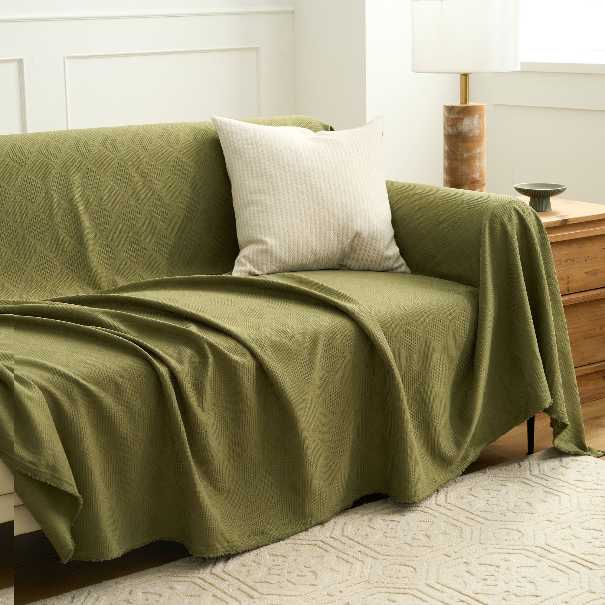 Chenille Sofa Cover - Soft Durable Slipcover for Stylish Protection, Pet-Friendly Couch Covers in Multiple Colors 8