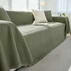 Chenille Sofa Cover, Pet-Friendly and Wrinkle-Resistant, Soft Plush Slipcover for Standard Sofas - Cozy Winter Decor 12