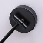 Cone Swing Arm Wood Wall Sconce