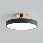 Contemporary LED Ceiling Light Fixture with Round Acrylic Shade 0