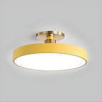 Contemporary LED Ceiling Light Fixture with Round Acrylic Shade 5