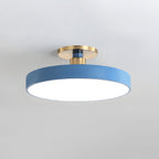 Contemporary LED Ceiling Light Fixture with Round Acrylic Shade 7