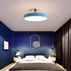 Contemporary LED Ceiling Light Fixture with Round Acrylic Shade 8