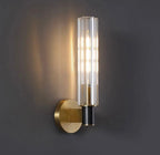 Contemporary Wall Light in Brass Finish with LED Bulbs for Modern Interiors 2