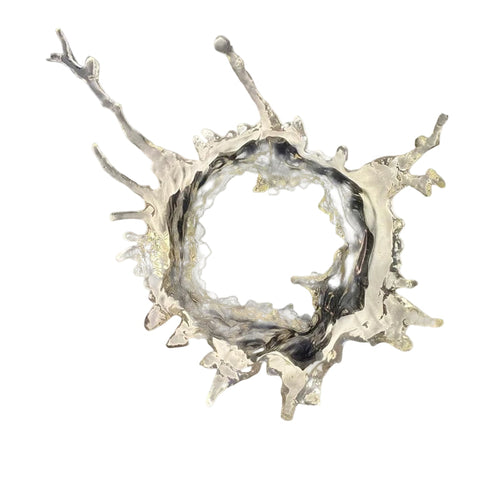 Contemporary Wall Light with Glass and Metallic Finish for Bathrooms 1