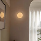 Contemporary Wall Sconce Lighting with Glass Shade and Adjustable Design 2