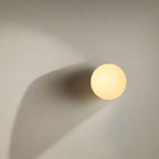 Contemporary Wall Sconce Lighting with Glass Shade and Adjustable Design 5