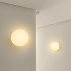 Contemporary Wall Sconce Lighting with Glass Shade and Adjustable Design 7