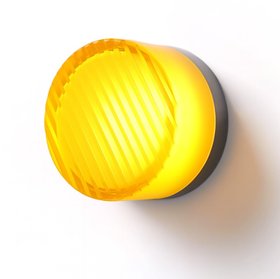 Contemporary Wall Sconce with Glass Shade and Aluminium Body 5
