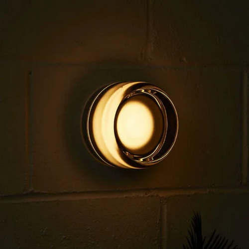 Contemporary Wall Sconce with Glass Shade and Aluminium Body 8