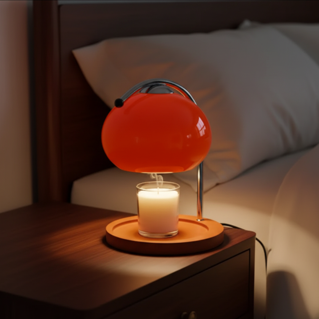 Dimmable Electric Candle Warmer Lamp – Safe Flameless Melting Light for Jar Candles 0