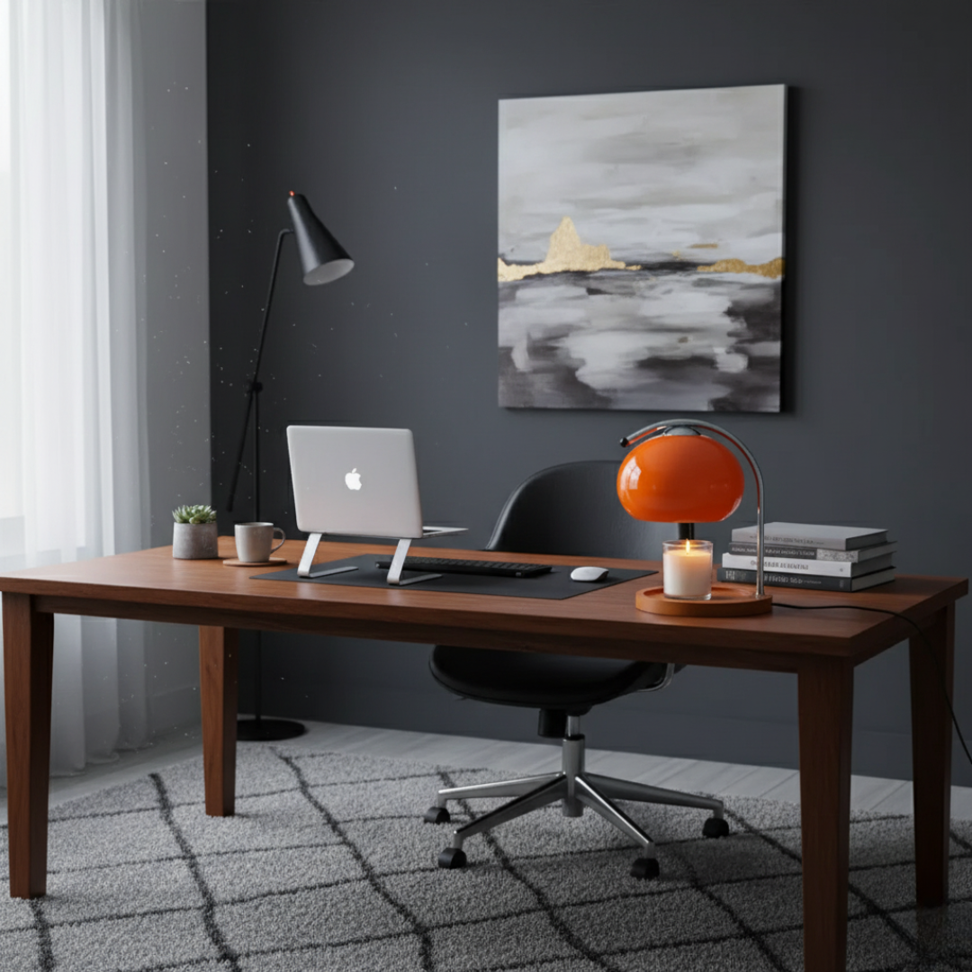 Dimmable Electric Candle Warmer Lamp – Safe Flameless Melting Light for Jar Candles 3