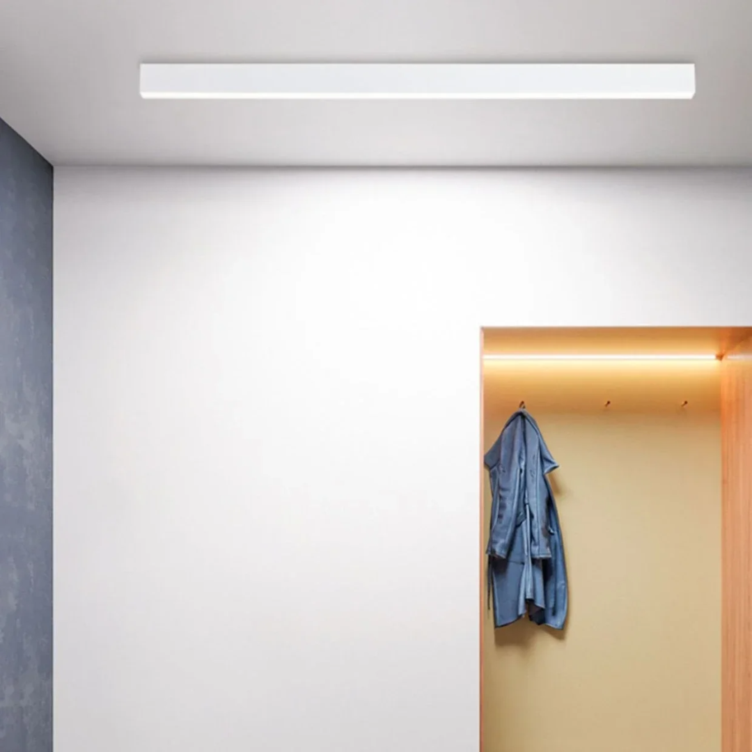 Dimmable Outdoor LED Ceiling Light – IP65 Waterproof Linear Bar Fixture with Remote Control 4