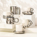 Elegant White Dinnerware Set - Minimalist Porcelain Plate Set for Timeless Dining, Dishwasher & Microwave Safe 1