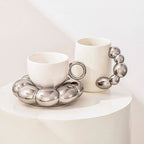 Elegant White Dinnerware Set - Minimalist Porcelain Plate Set for Timeless Dining, Dishwasher & Microwave Safe 4