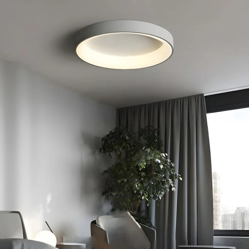 Flush Mount Ceiling Light Fixture with Adjustable Colour Temperature and Acrylic Diffuser 1