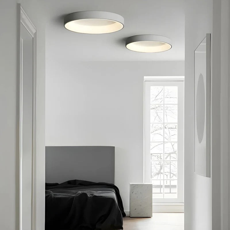 Flush Mount Ceiling Light Fixture with Adjustable Colour Temperature and Acrylic Diffuser 3
