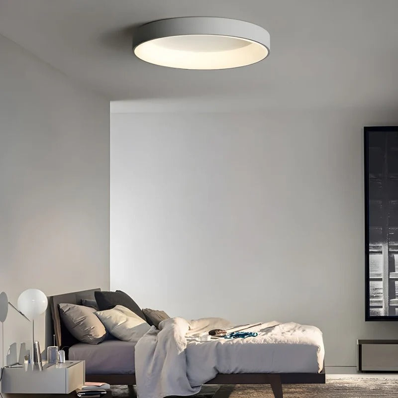 Flush Mount Ceiling Light Fixture with Adjustable Colour Temperature and Acrylic Diffuser 4