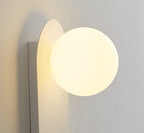 Glass Ring Base Wall Sconce