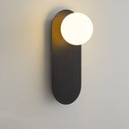 Glass Ring Base Wall Sconce