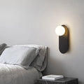 Glass Ring Base Wall Sconce