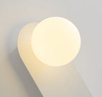 Glass Ring Base Wall Sconce
