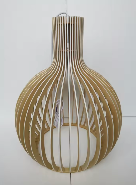 Handmade Bamboo Pendant Light with Vintage Design for Unique Home Decor 5