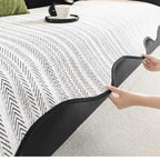 Herringbone Sofa Cover in Soft Microfiber Blend with Scalloped Edge – Non-Slip, Machine Washable Slipcover for All Seasons 5