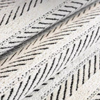 Herringbone Sofa Cover in Soft Microfiber Blend with Scalloped Edge – Non-Slip, Machine Washable Slipcover for All Seasons 6