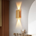 Indoor Wall Lights with Metal Rectangular Design and LED Light 0