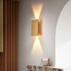 Indoor Wall Lights with Metal Rectangular Design and LED Light 0