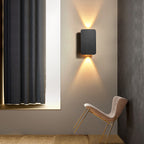 Indoor Wall Lights with Metal Rectangular Design and LED Light 4