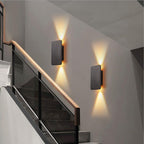 Indoor Wall Lights with Metal Rectangular Design and LED Light 7