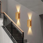 Indoor Wall Lights with Metal Rectangular Design and LED Light 9