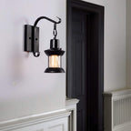 Industrial Wall Sconce Lighting with Metal Shade for Living Spaces 7