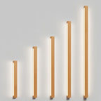 Japanese Wood Strip LED Wall Sconce