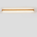 Japanese Wood Strip LED Wall Sconce